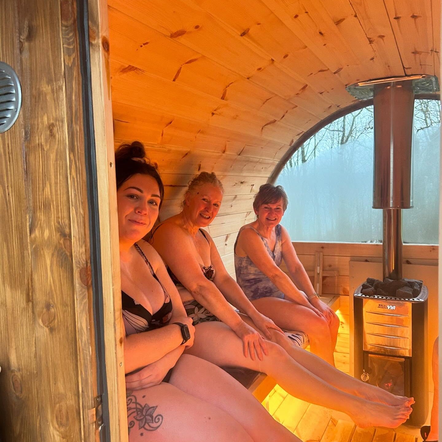 Sauna at The Sea Experience - Kirkcudbright