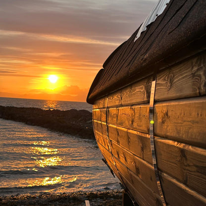 Sunset Seaside Sauna & Supper | Wild Swimming, Sauna & Dining Experience