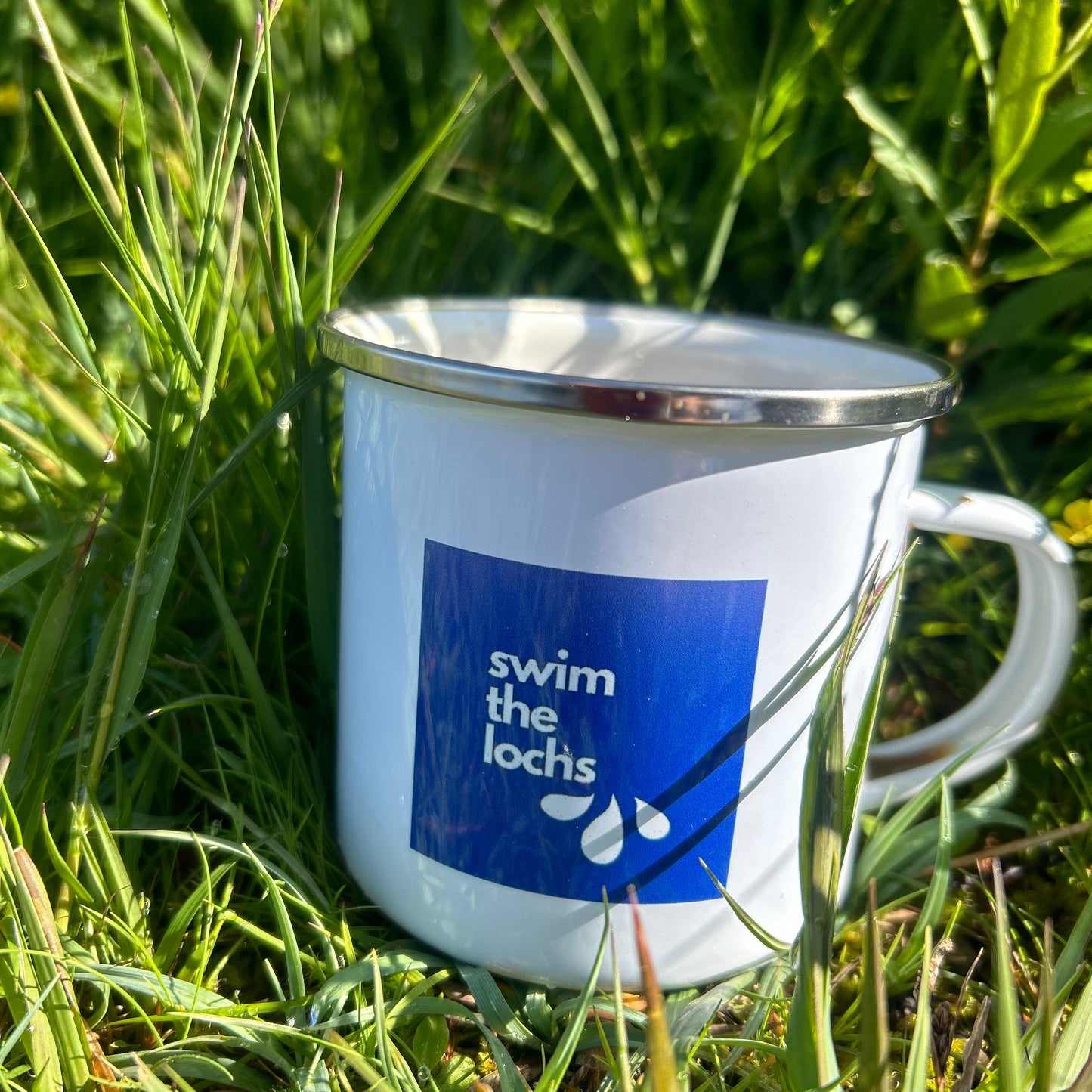Enamel Mug - Outdoor Swimming is my SuperPower